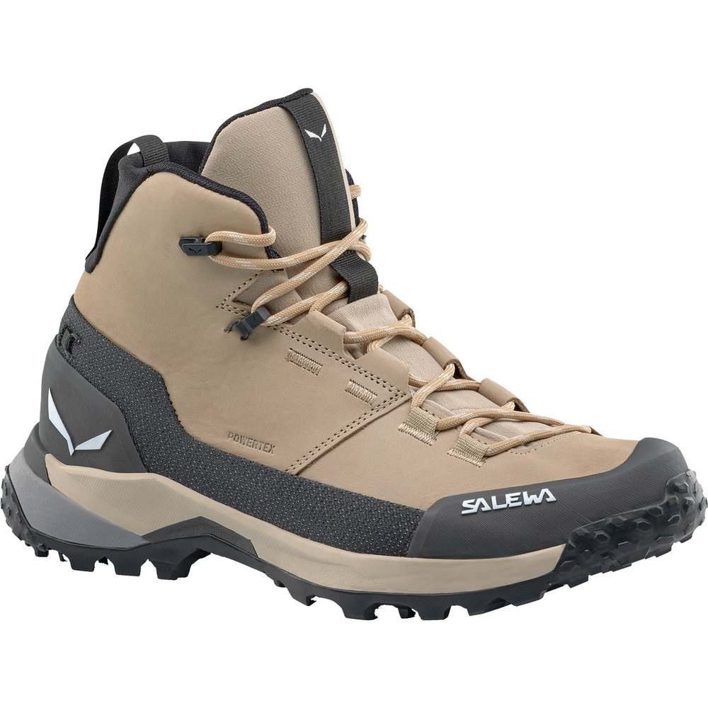 SALEWA - Puez Leather Mid PTX Bergstiefel Damen quicksand