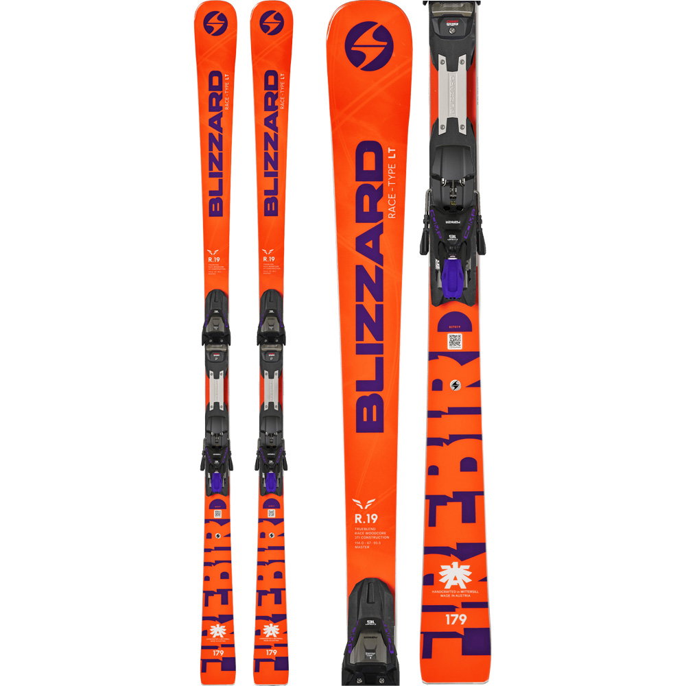 Blizzard - Firebird Race Type LT mit Platte 26/27 Ski inkl. Comp 16 GripWalk® Bindung