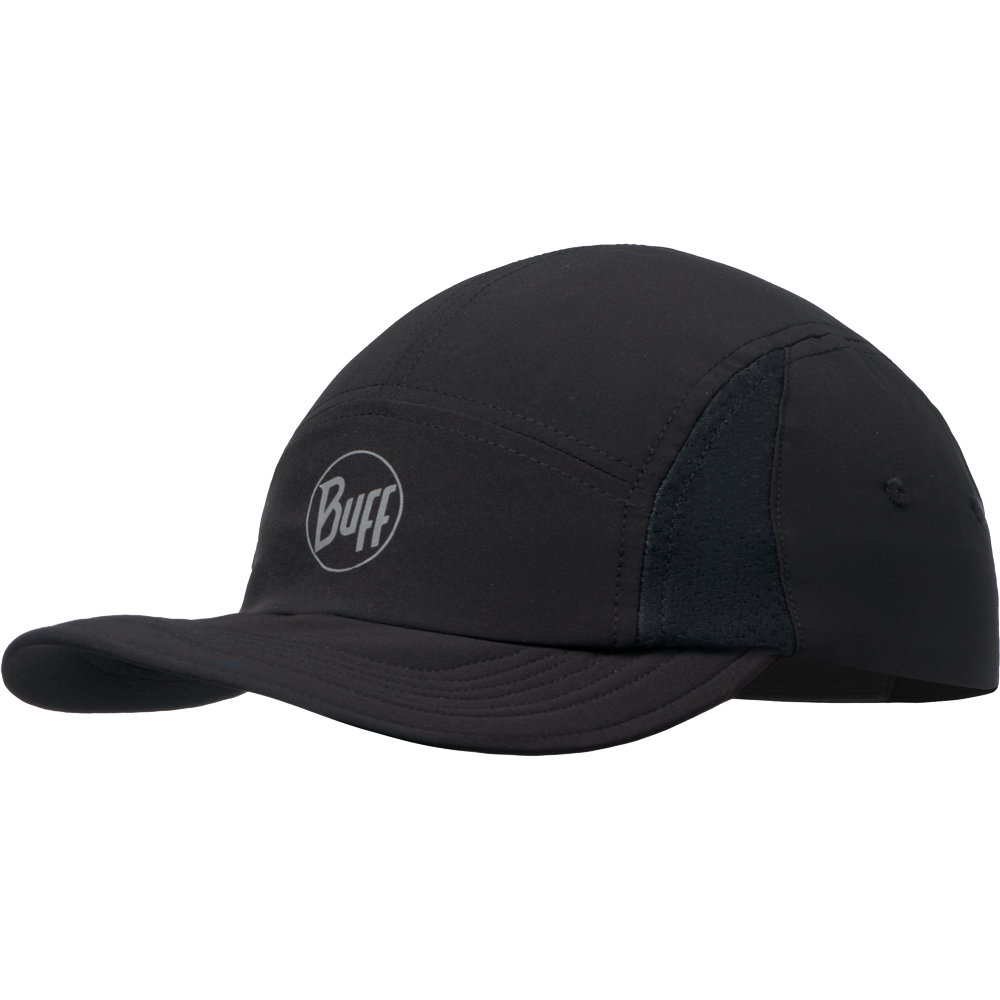 BUFF® - 5 Panel Go L/XL Cap solid black