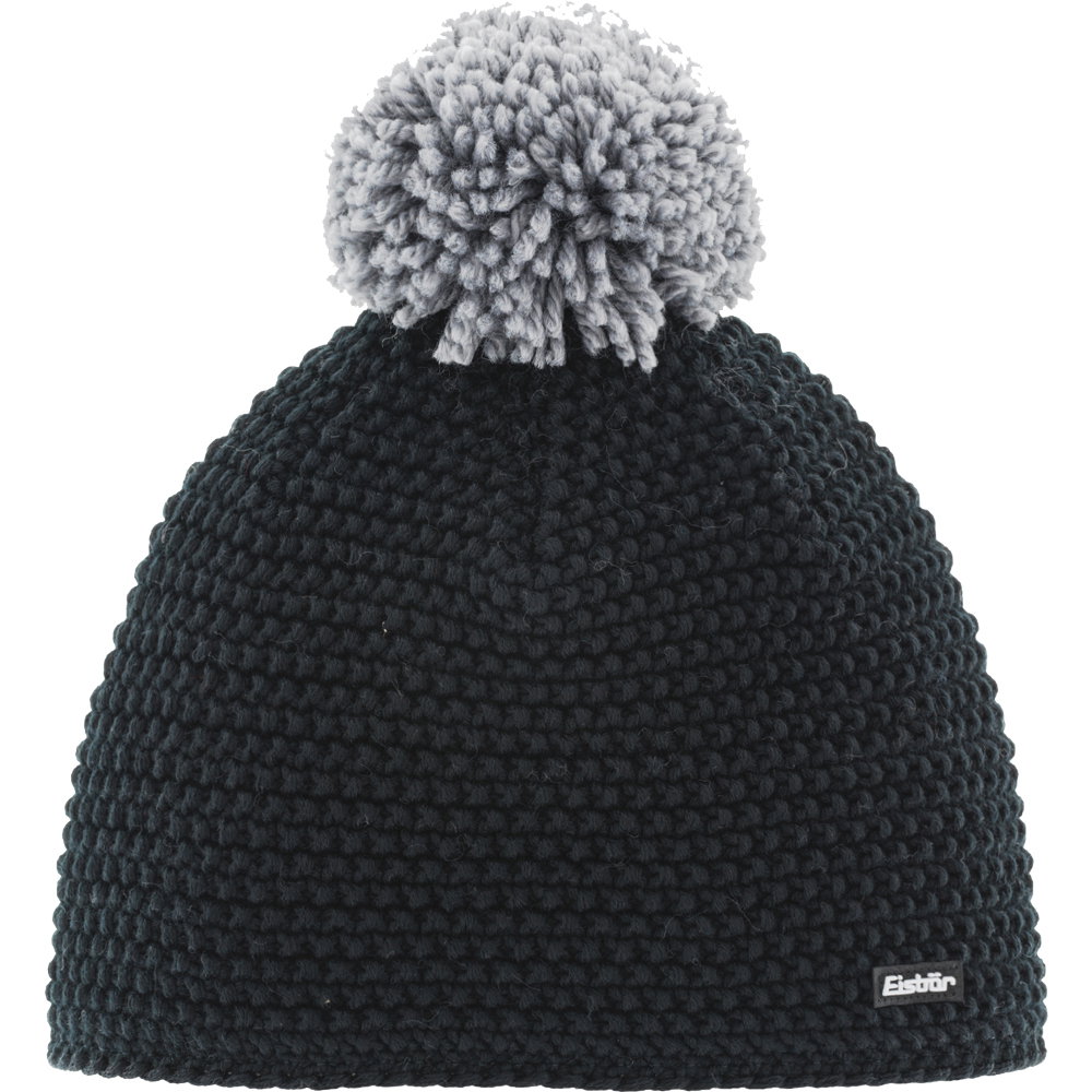 Eisbär - Jamie Pompon Mütze schwarz