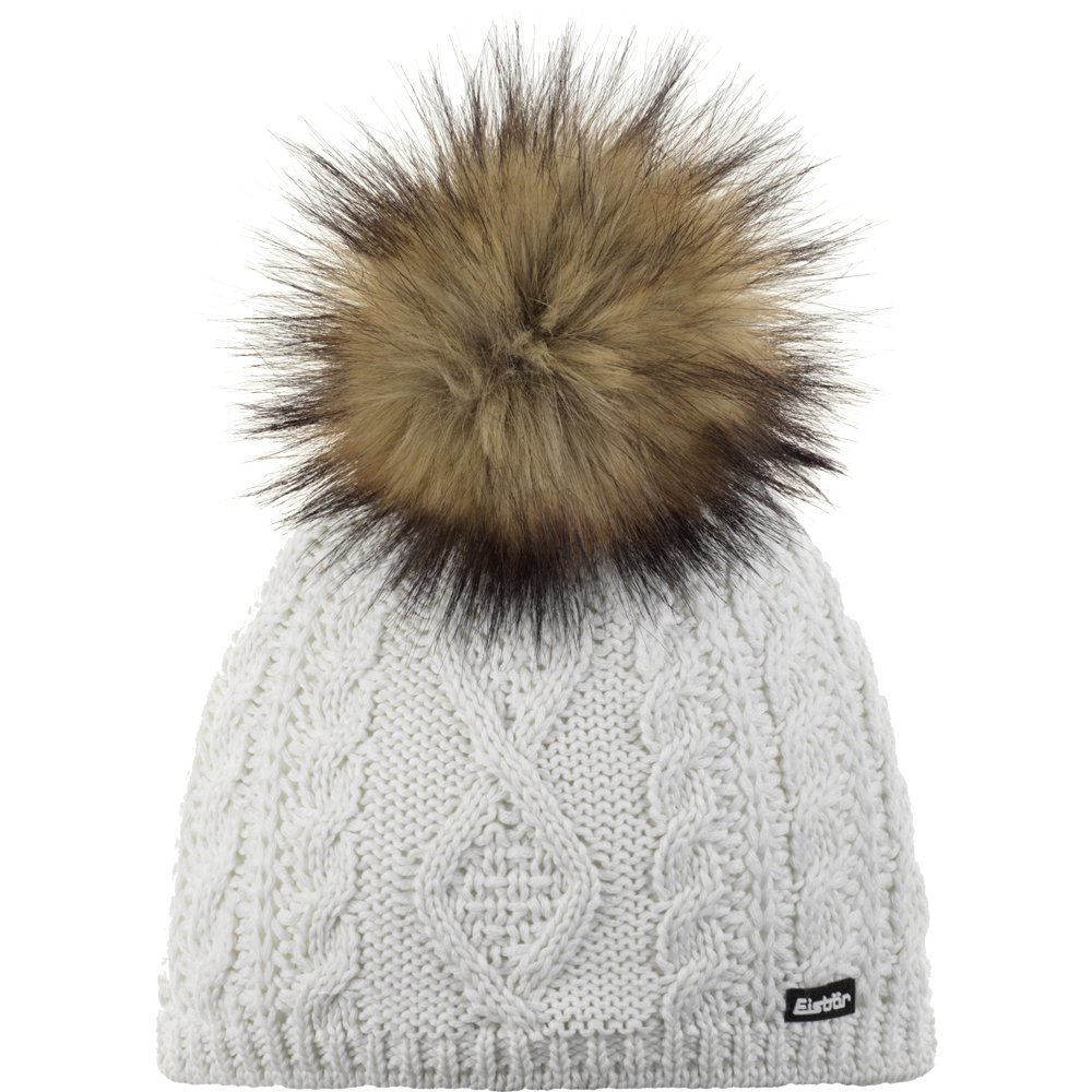 Eisbär - Nelia Lux Mütze Damen white real
