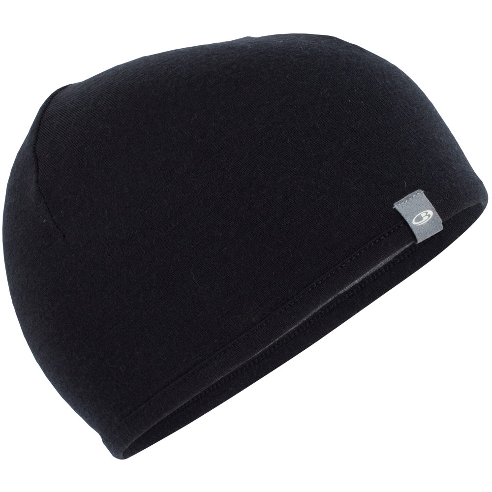 Icebreaker - Pocket Hat black gritstone heather