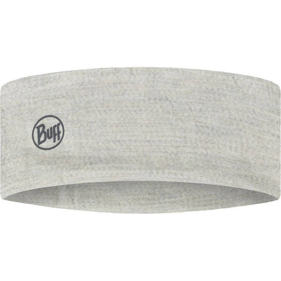 BUFF® - Lightweight Merino Wool Strindband solid cloud
