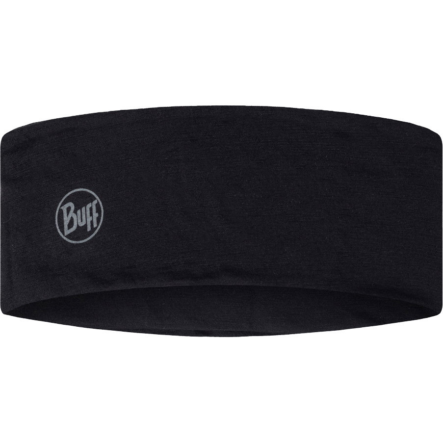 BUFF® - Lightweight Merino Wool Strindband solid black