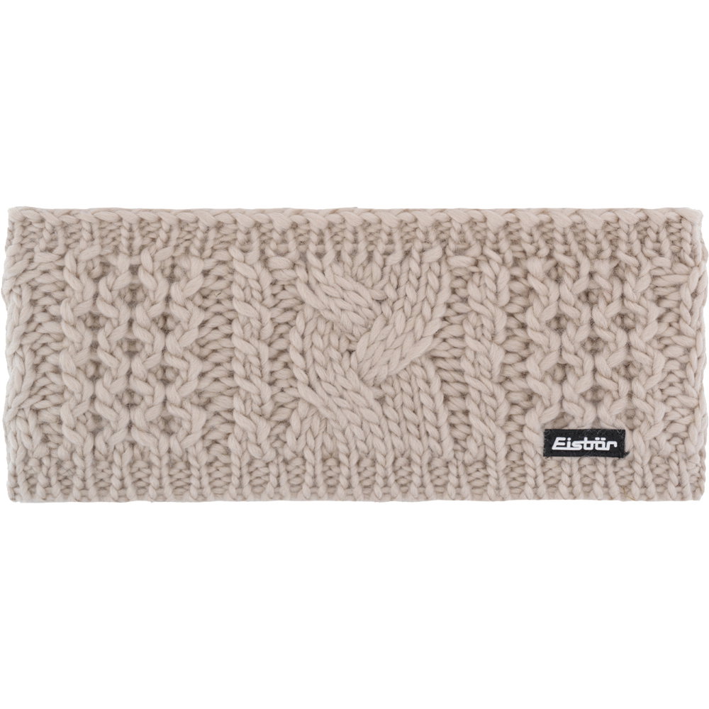Eisbär - Afra Stirnband Damen brushed silver