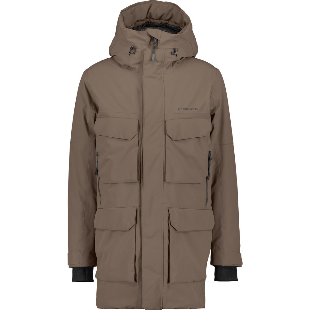 Didriksons - Drew Parka Herren mocha brown