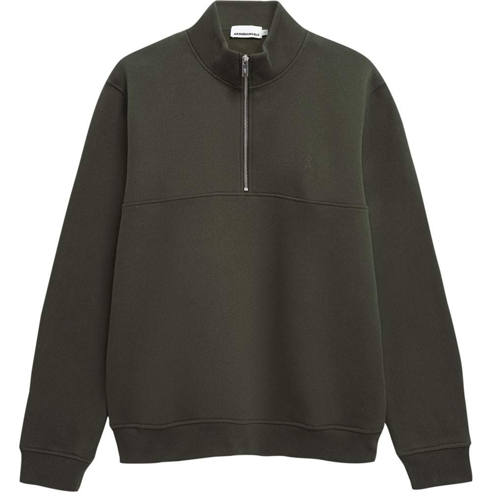 Armedangels - Waarlo Fleece Sweatshirt Herren forest pine