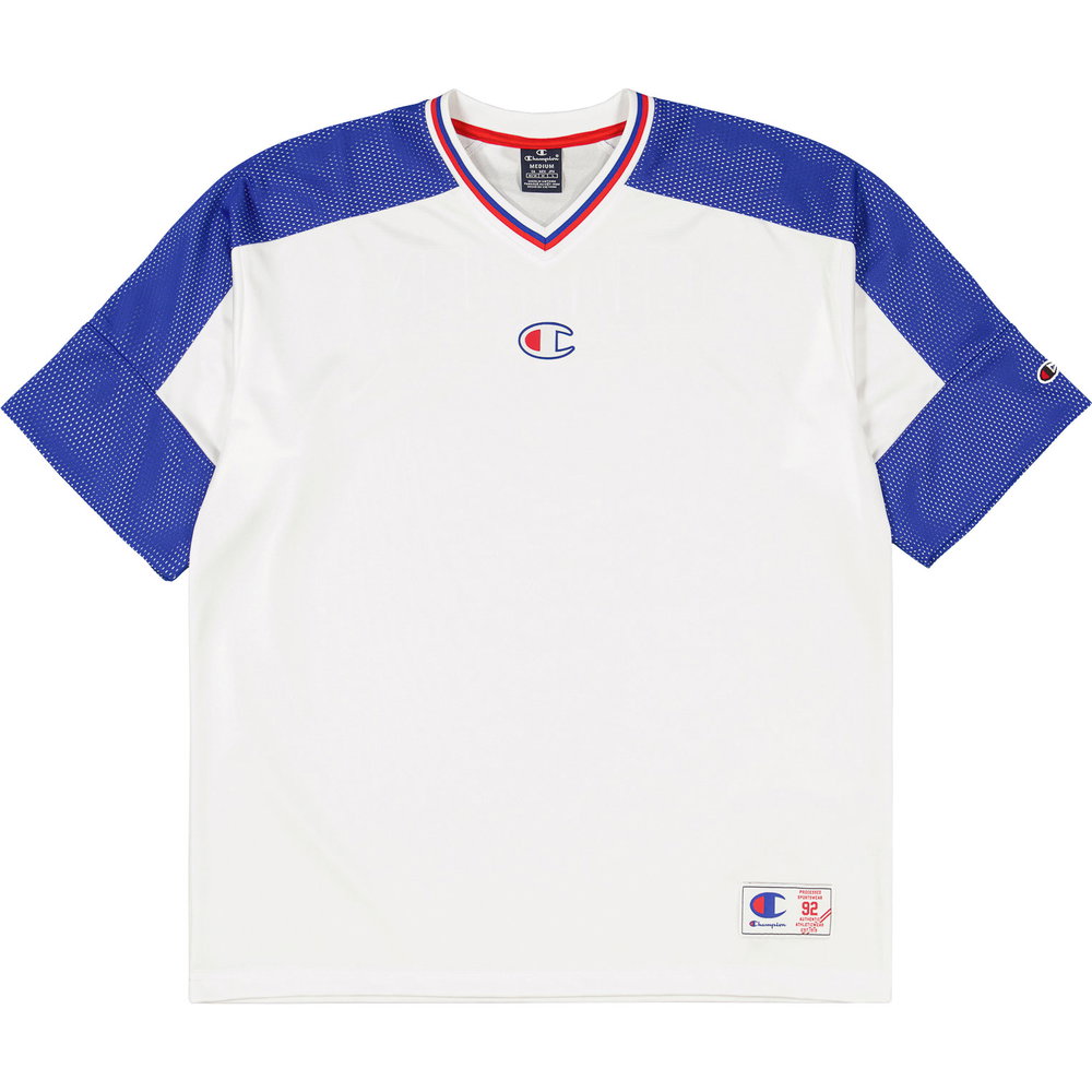 Champion - Crewneck T-Shirt Herren weiß