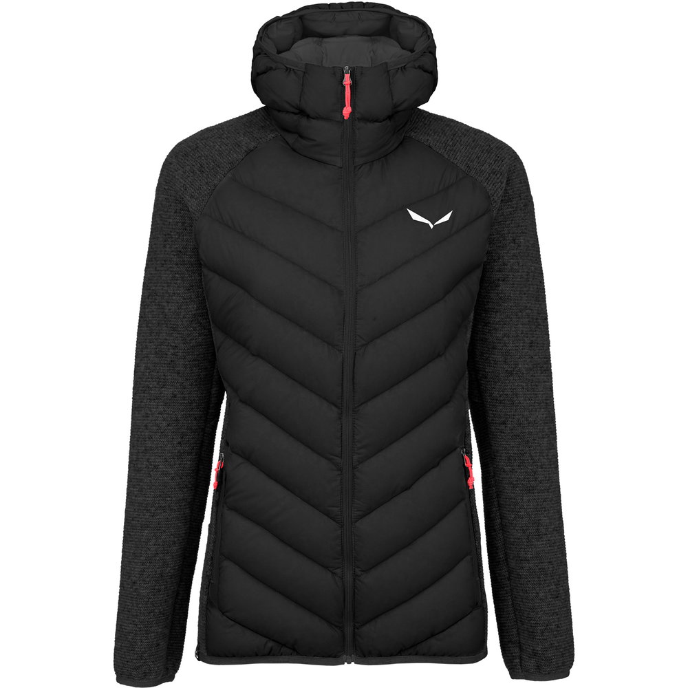 SALEWA - Fanes Sarner Daunen Hybridjacke Damen black out