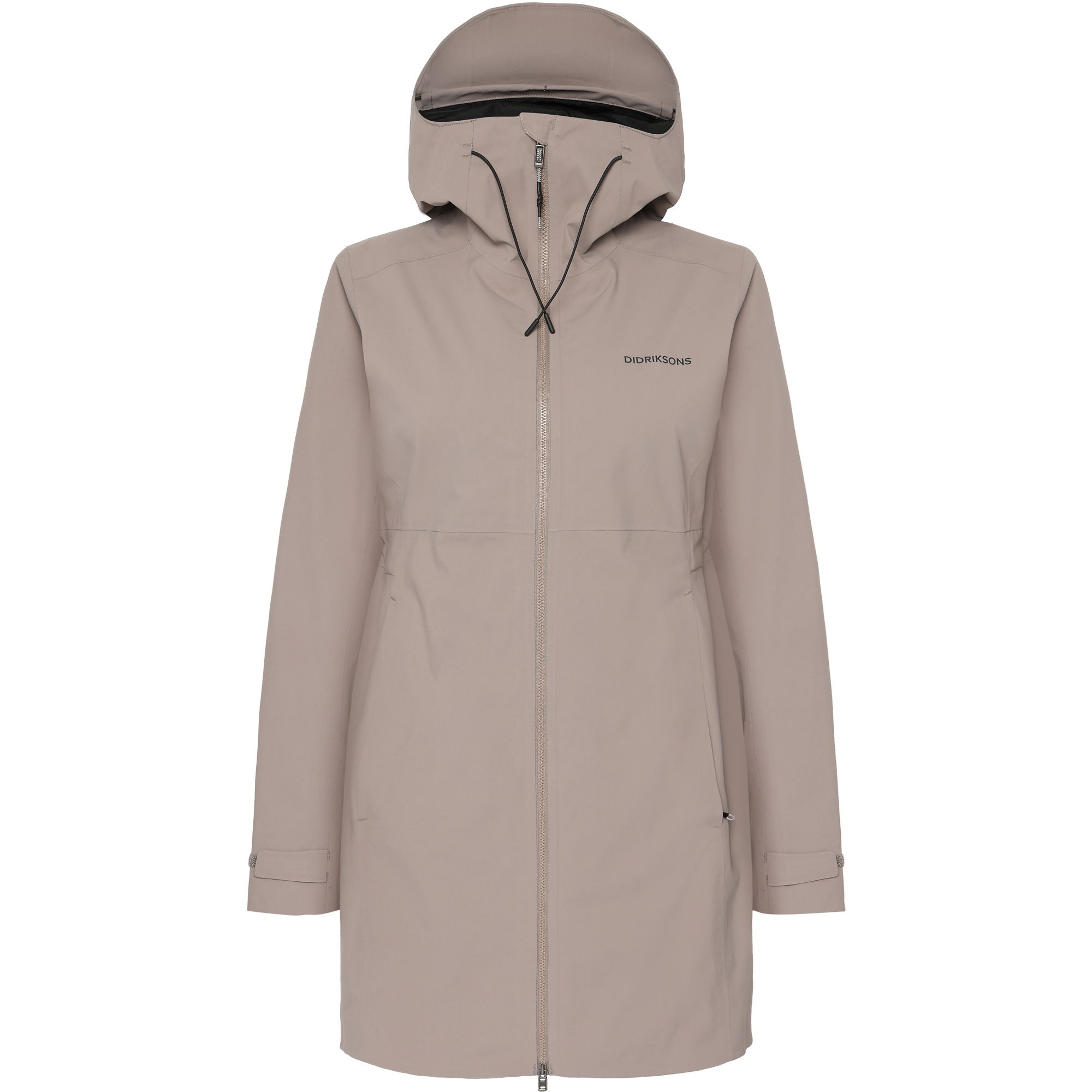 Didriksons Bea Parka Women ash brown at Sport Bittl Shop