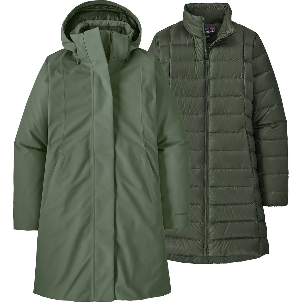Patagonia - Tres 3-in-1 Parka Damen old growth green