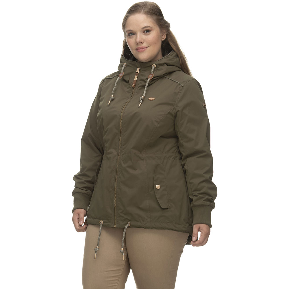 ragwear - Dankka Plus Übergangsjacke Damen olive