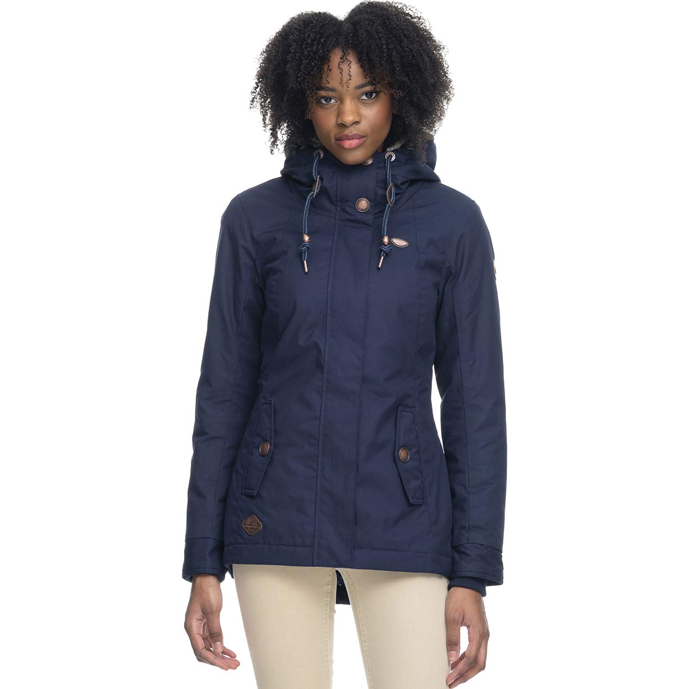 ragwear Monade Winter Jacket Women navy at Sport Bittl Shop