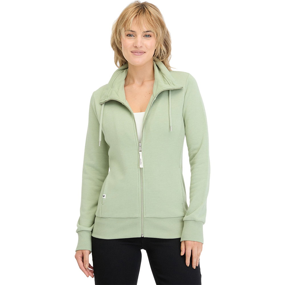 ragwear - Ronette Sweatjacke Damen dusty green