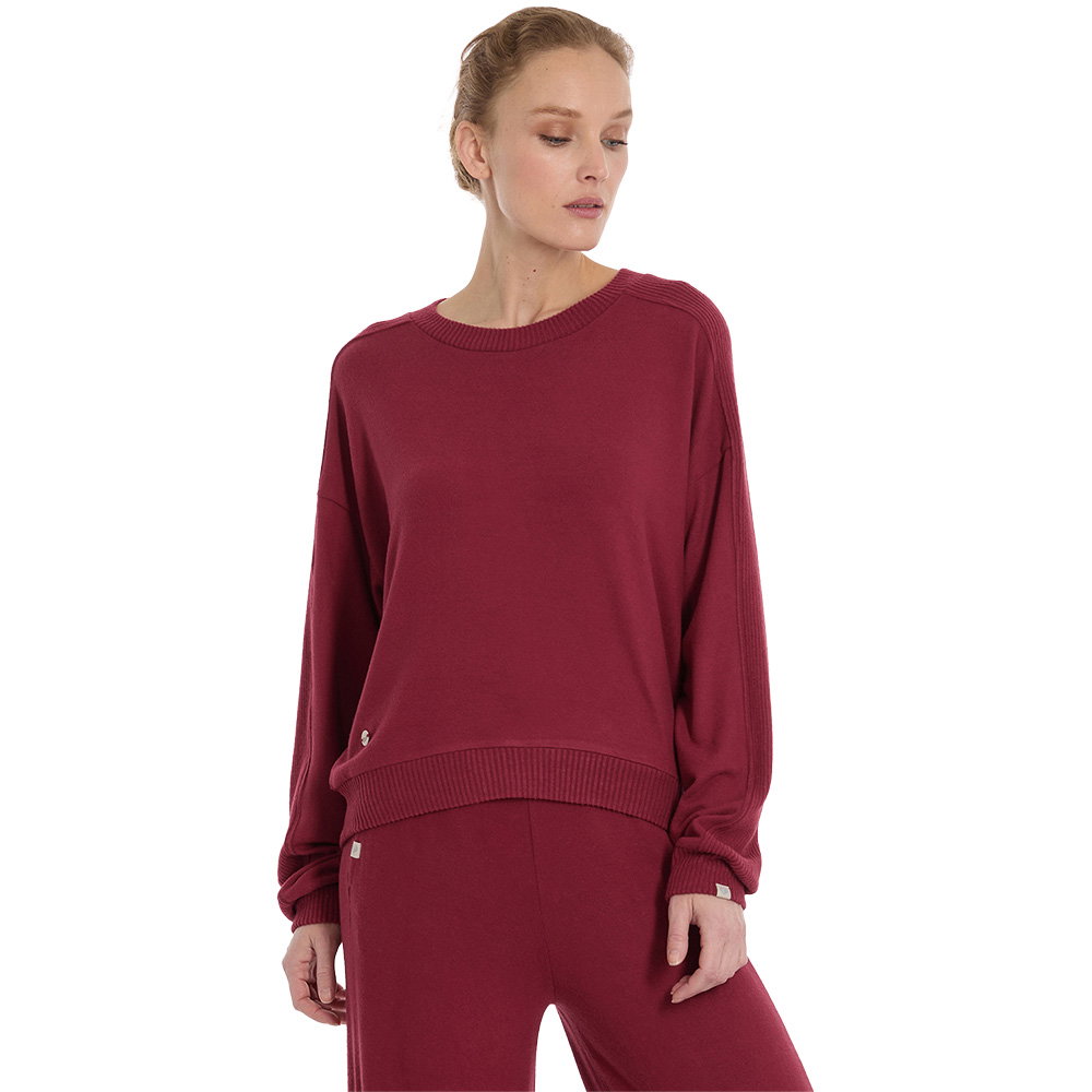 ragwear - Cleuren Pullover Damen wine red