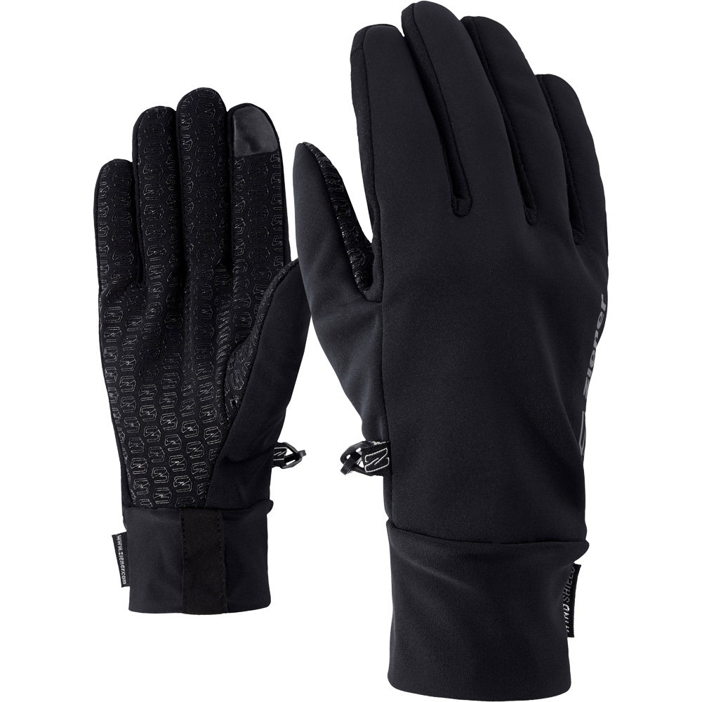 Ziener - Ividuro Touch Handschuhe schwarz