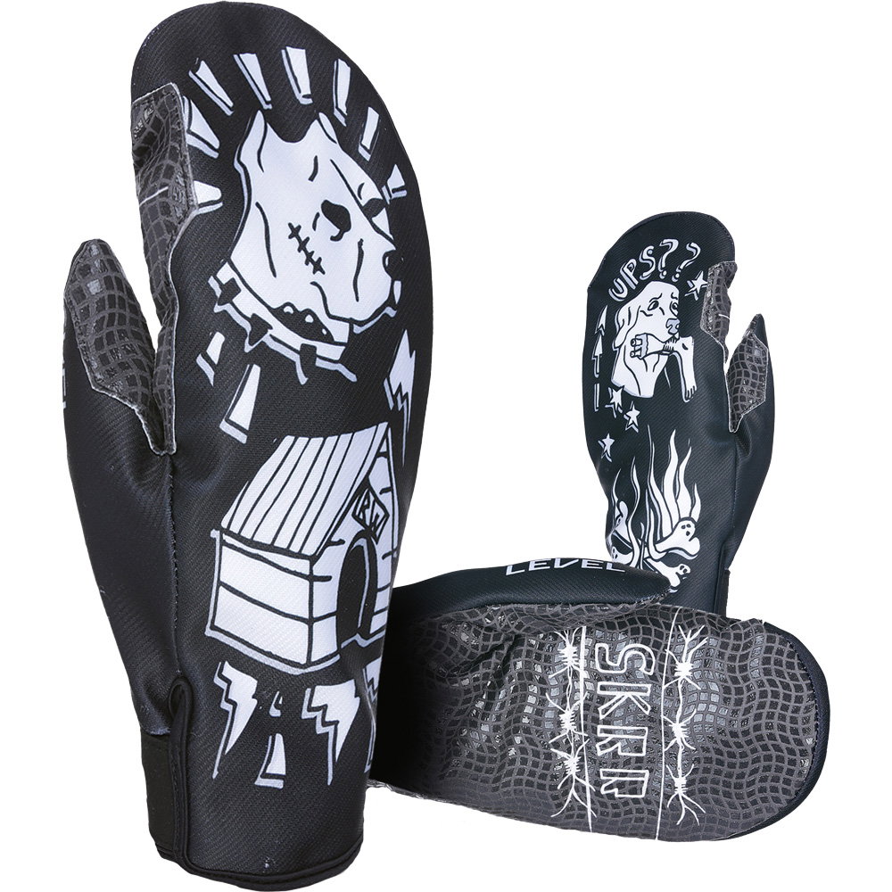 Level - Web Fäustling Unisex schwarz