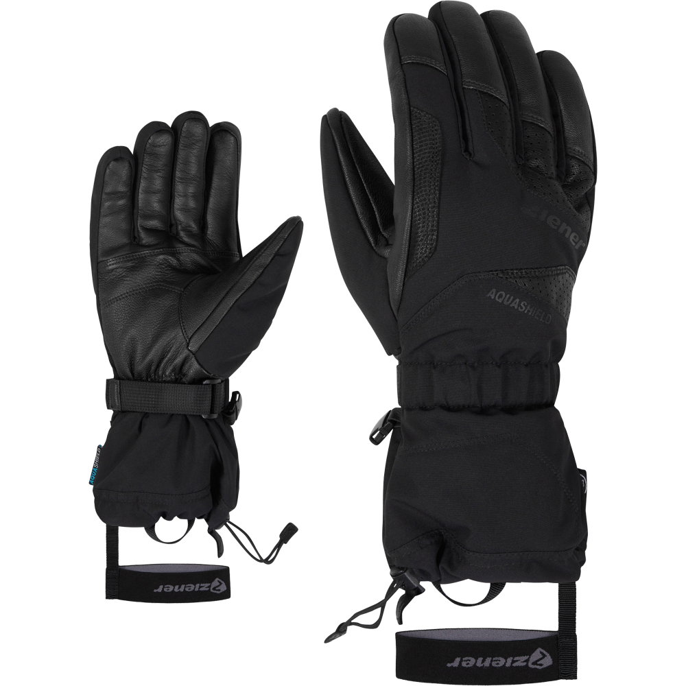 Ziener - Gaiku-Z AS® AW Skihandschuhe Herren schwarz