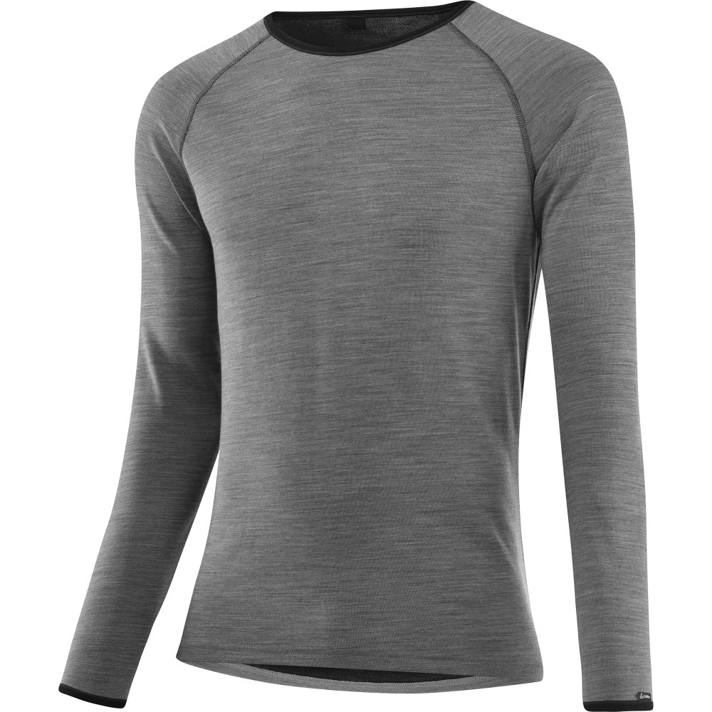 Löffler - transtex® Merino Longsleeve Herren grey melange