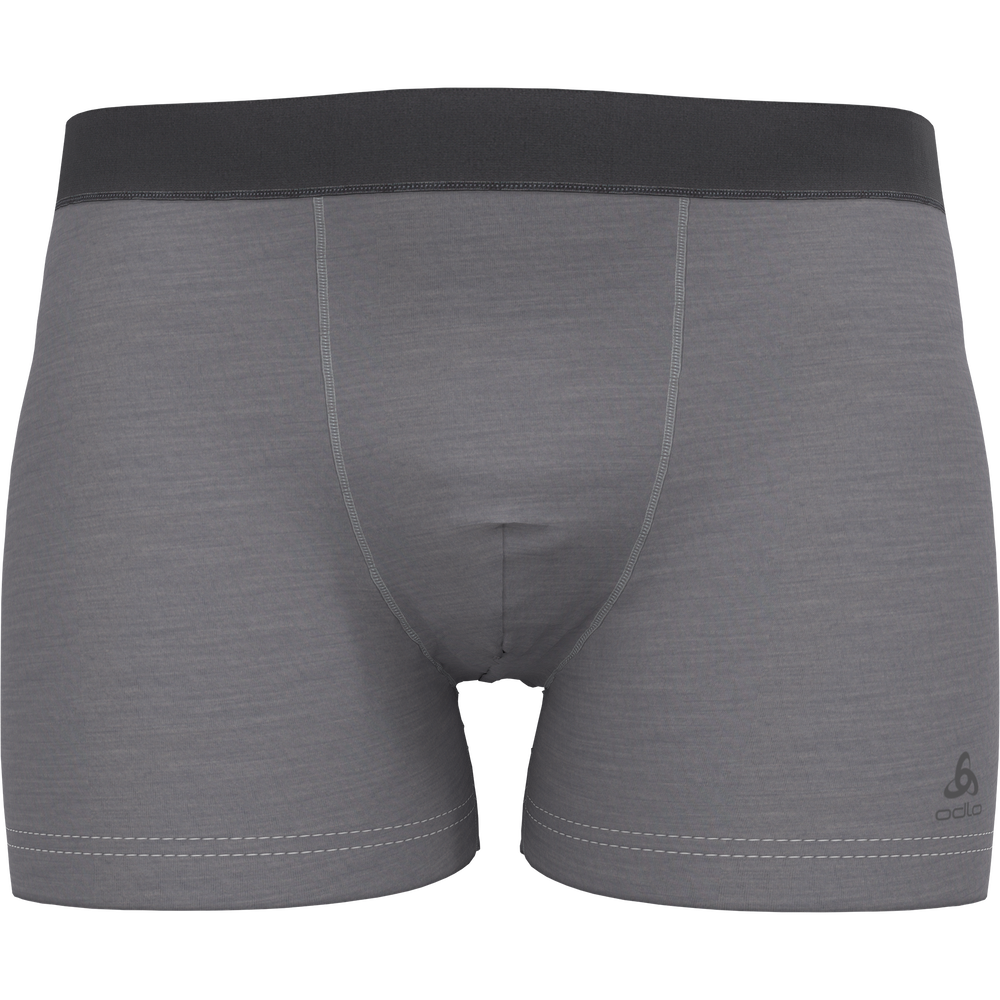 Odlo - Natural Performance Wool 130 Boxershorts Herren grey melange