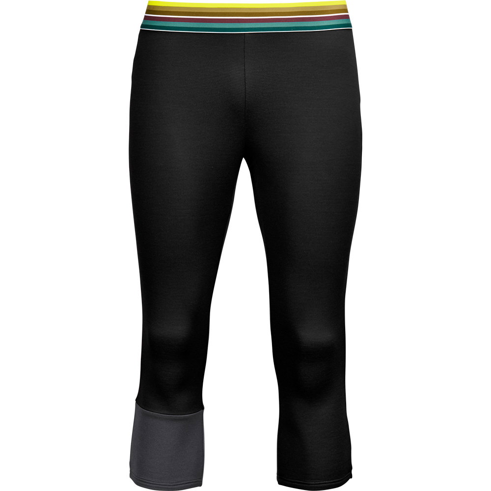 ORTOVOX - Fleece Light 3/4 Hose Herren black raven