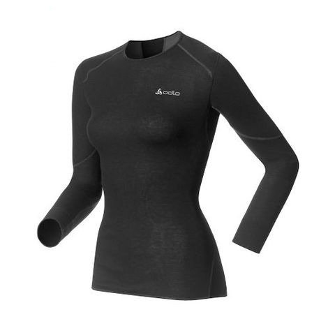 Odlo - Shirt Long X-Warm Damen schwarz