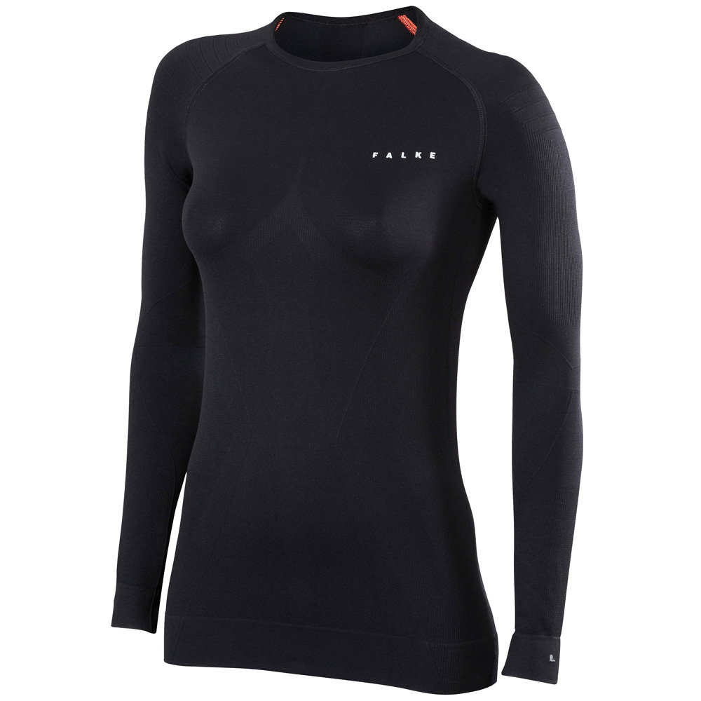 Falke - Longsleeve Tight Fit Damen schwarz