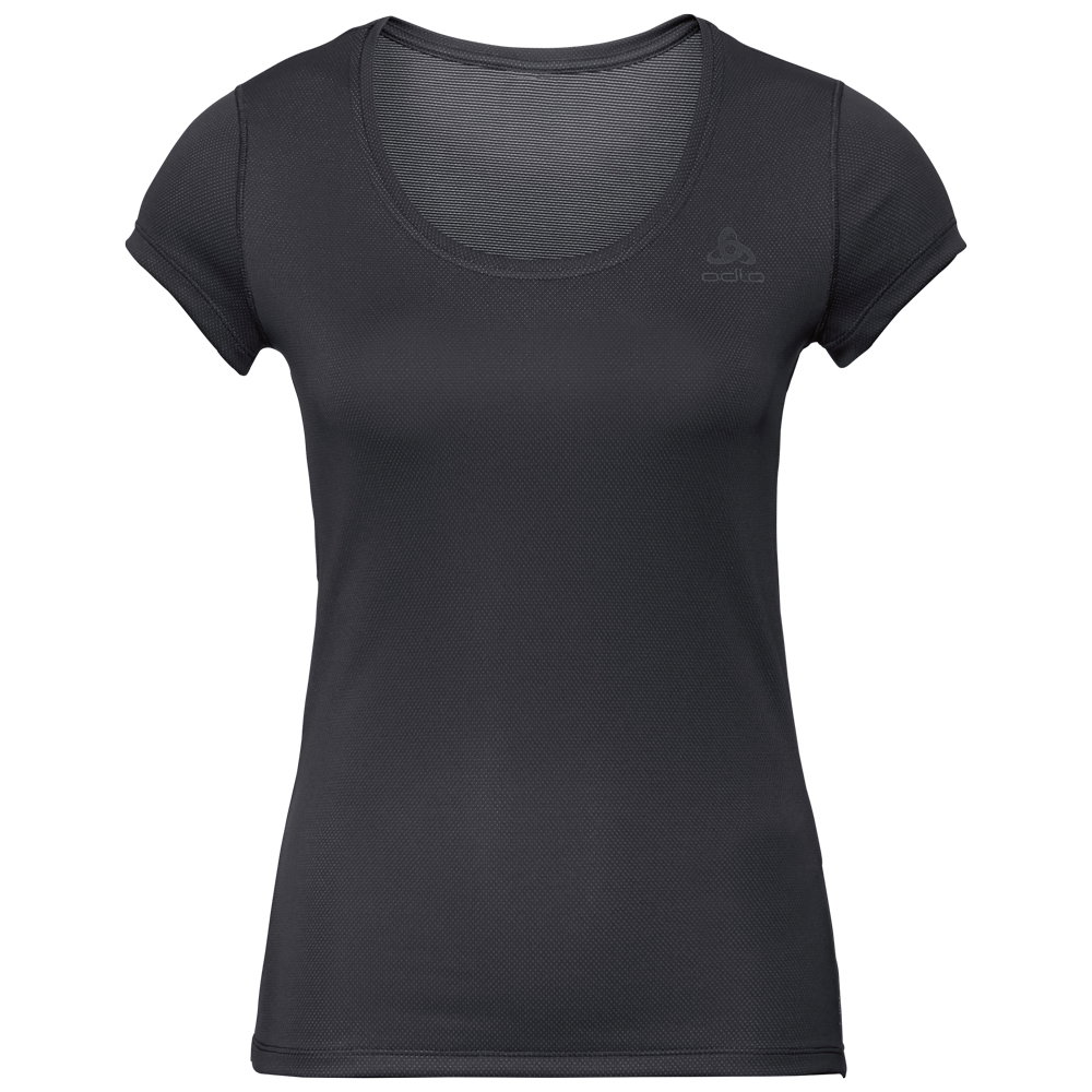 Odlo - SUW TOP Crew neck s/s ACTIVE F-DRY Damen schwarz