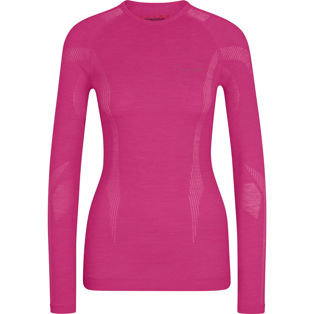 Falke - WT Longsleeve Damen radiant orchid