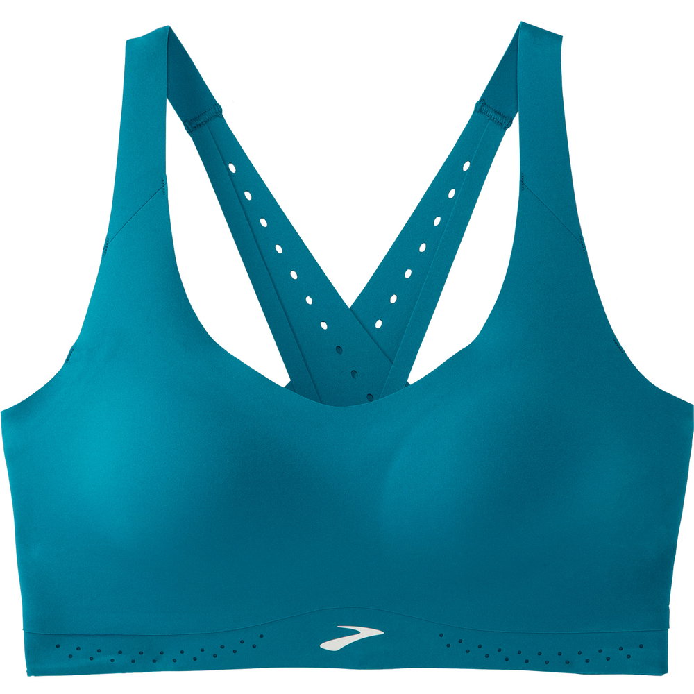 Brooks - Dare Strappy Run 2.0 Sport BH Damen lagoon