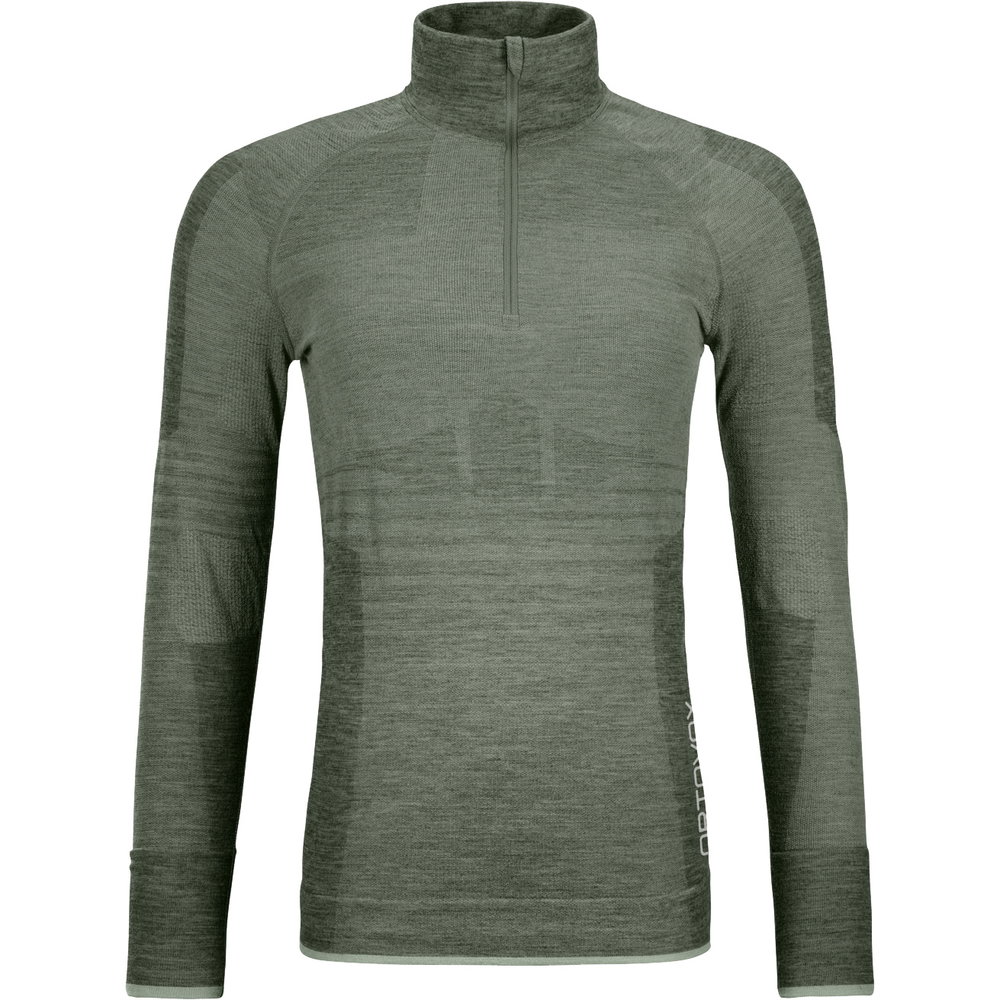 ORTOVOX - 230 Competition Zip Neck Unterhemd Damen arctic grey