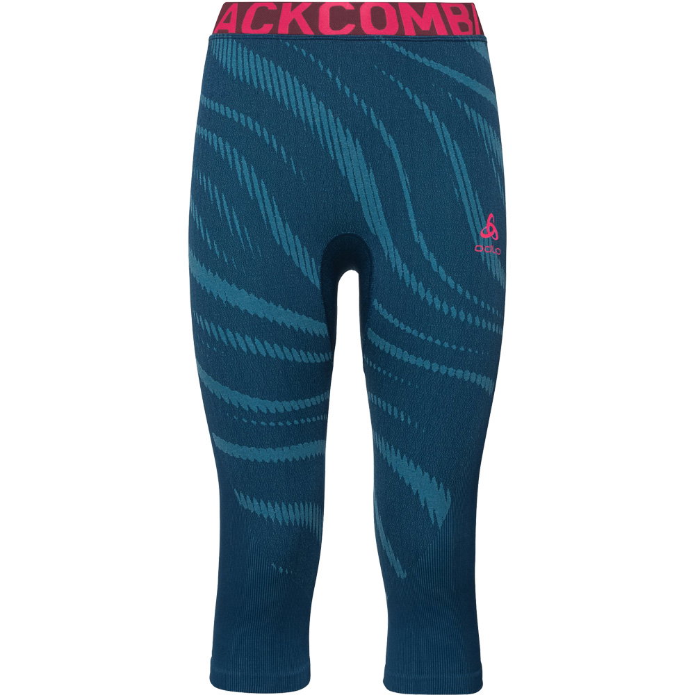 Odlo - Performance Blackcomb 3/4 Unterhose Damen poseidon turkish tile