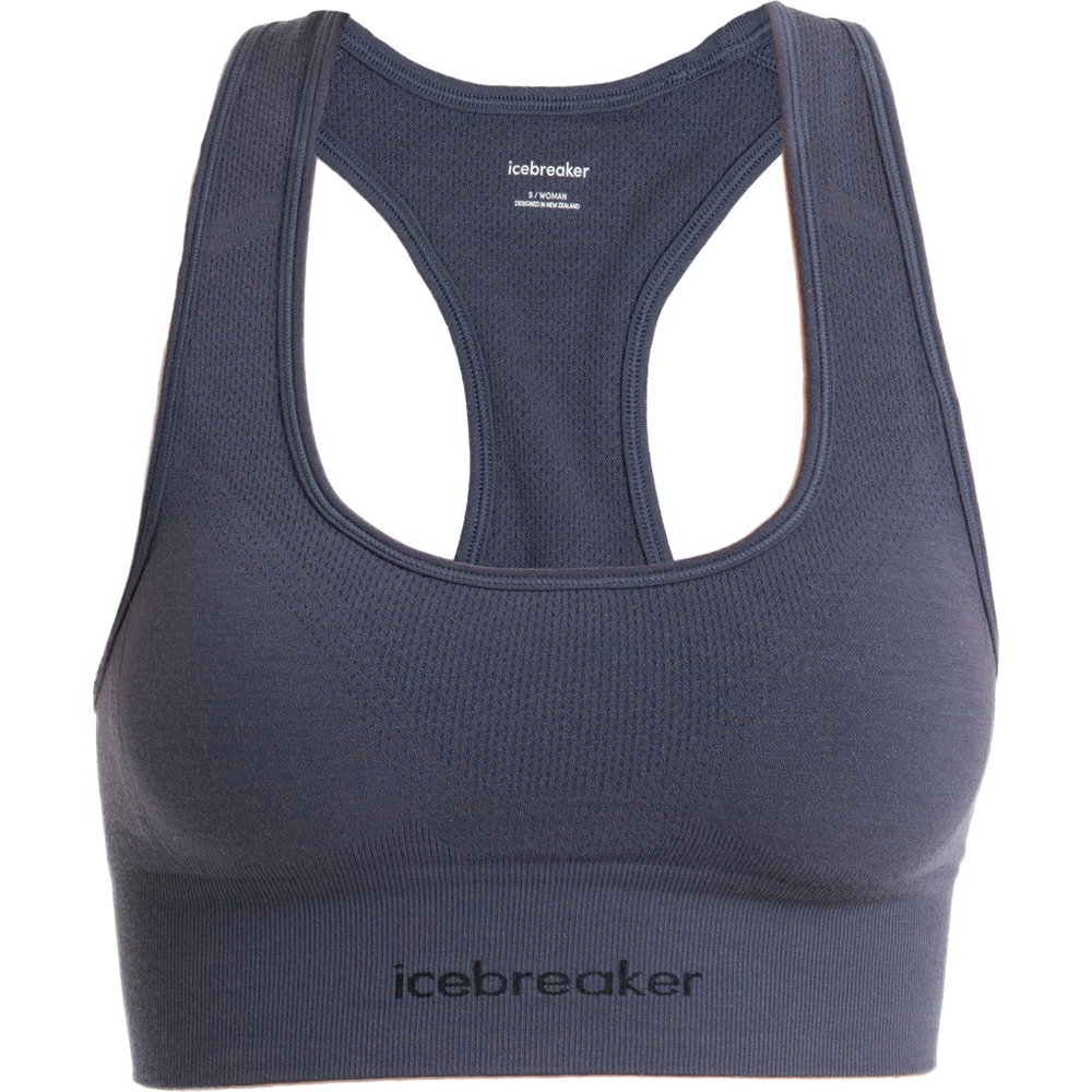 Icebreaker - Merino Seamless Active Sport BH Damen graphite