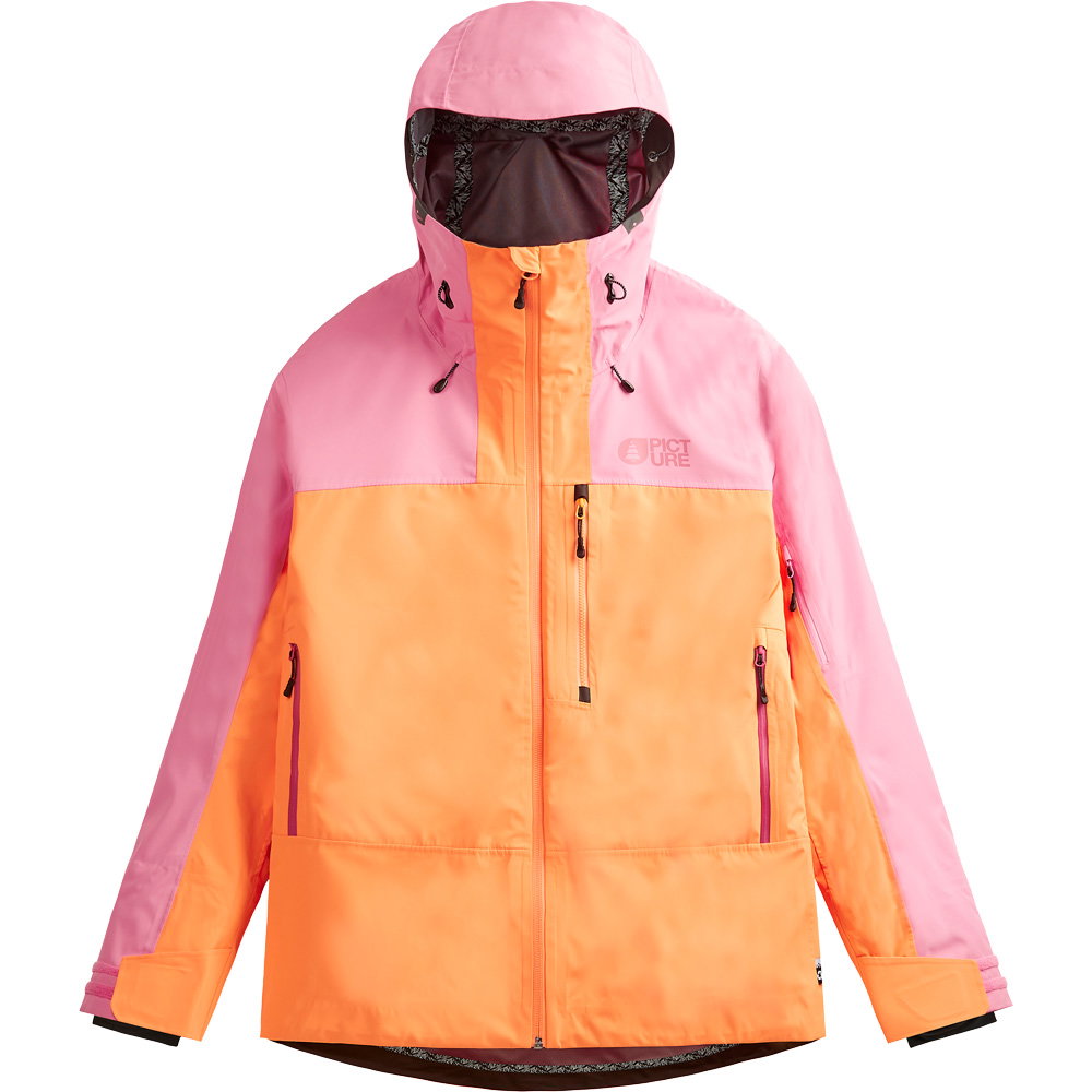 Picture - Sylva 3L Hardshelljacke Damen tangerine