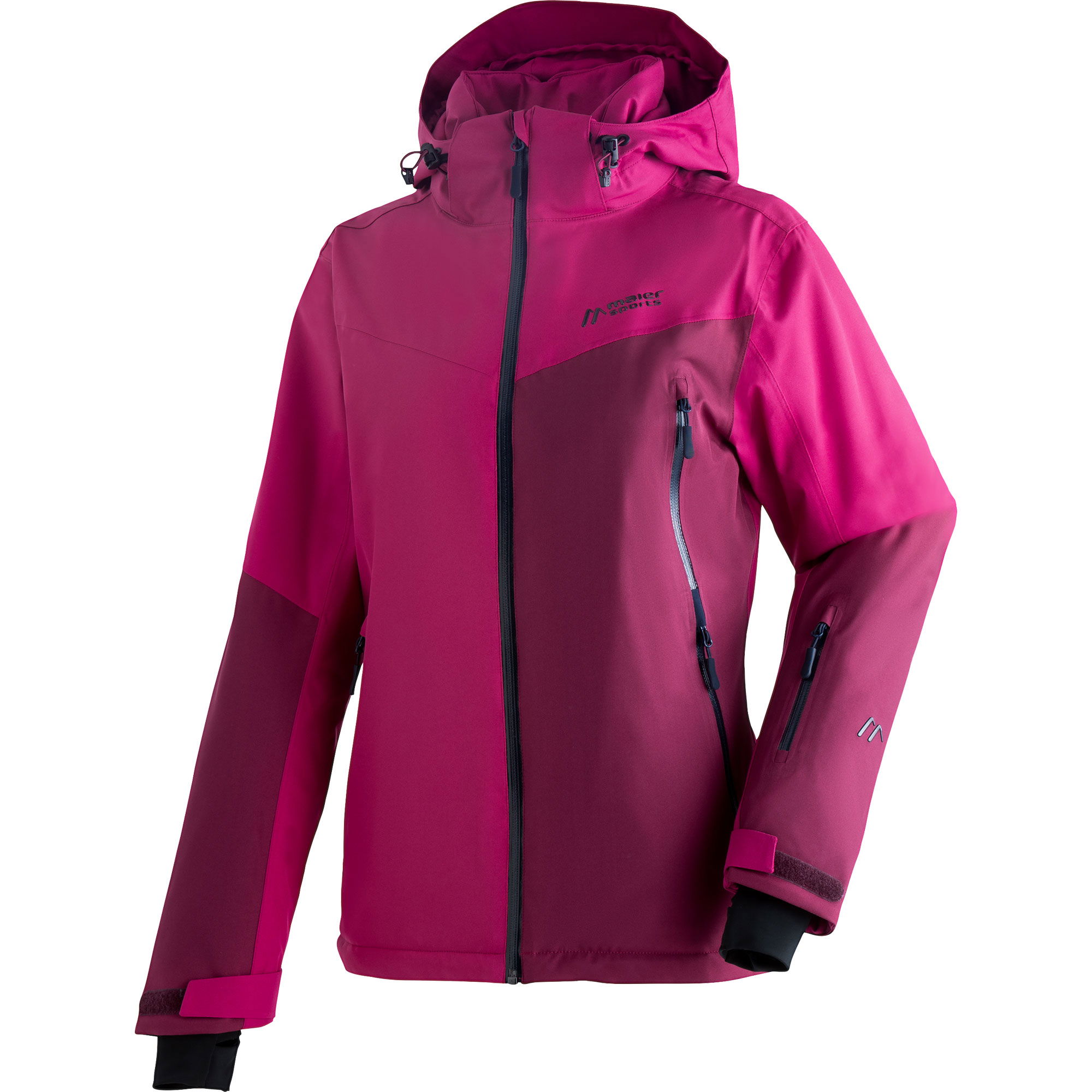 Maier Sports Nuria Ski Jacket Women magenta at Sport Bittl Shop