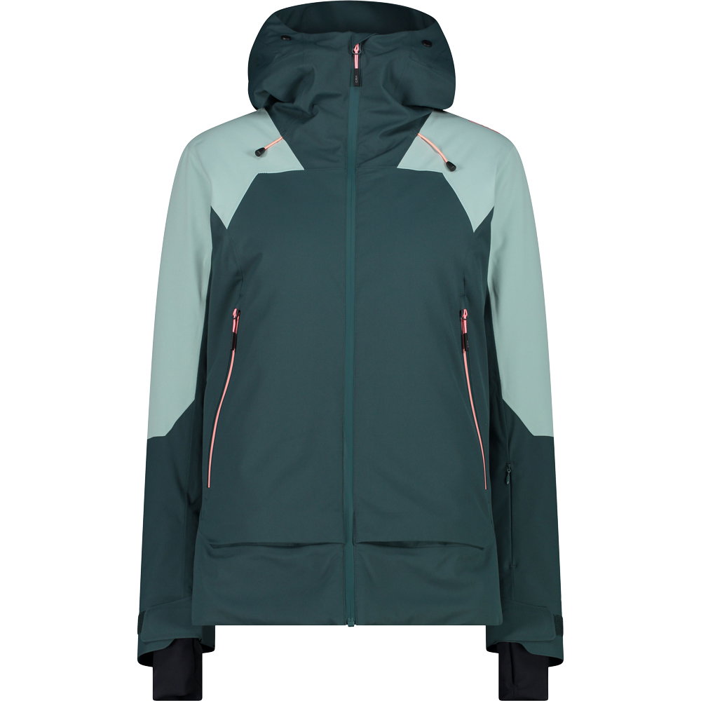 CMP - Fix Hood Skijacke Damen trek green