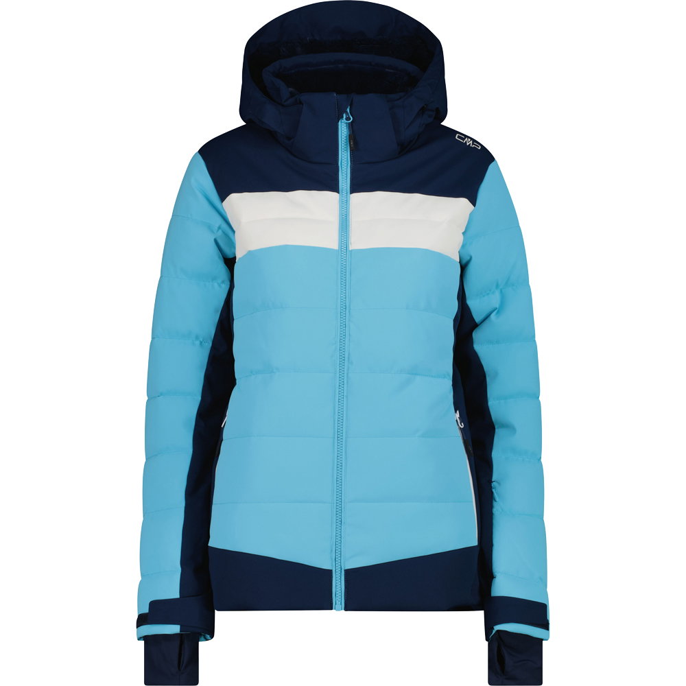 CMP - Zip Hood Skijacke Damen topazio