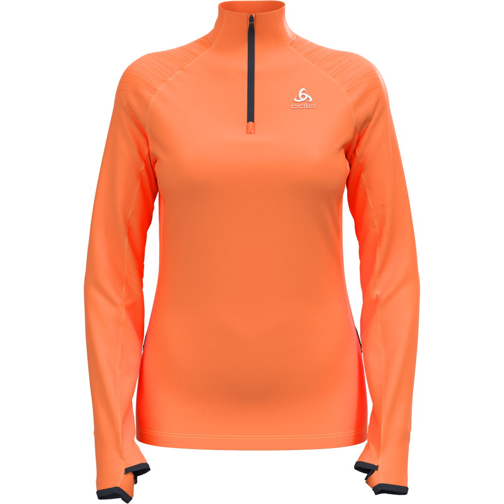 Odlo - X-Alp Ceramiwarm Midlayer 1/2 Zip Damen live wire