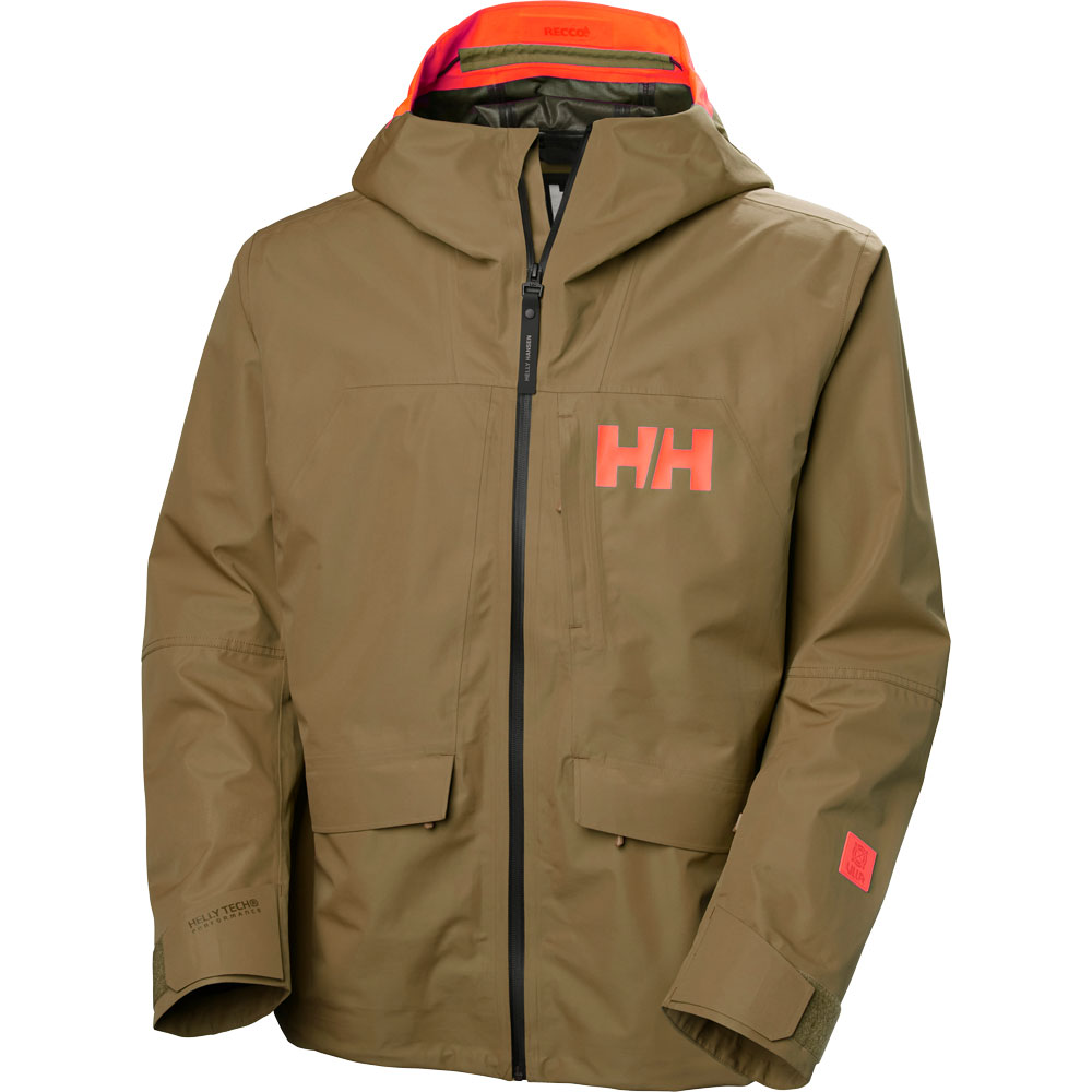 Helly Hansen - Emika Hardshelljacke Herren sepia