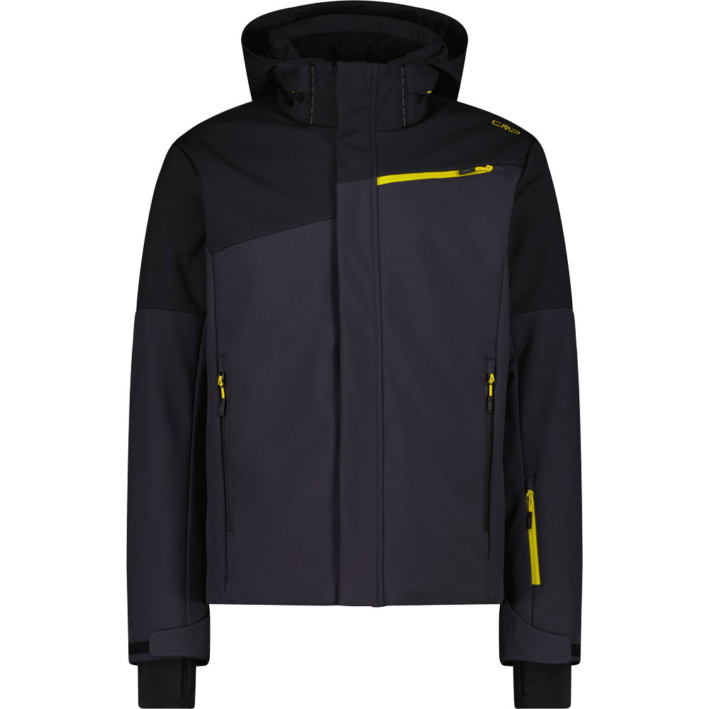 CMP - Zip Hood Skijacke Herren anthrazit