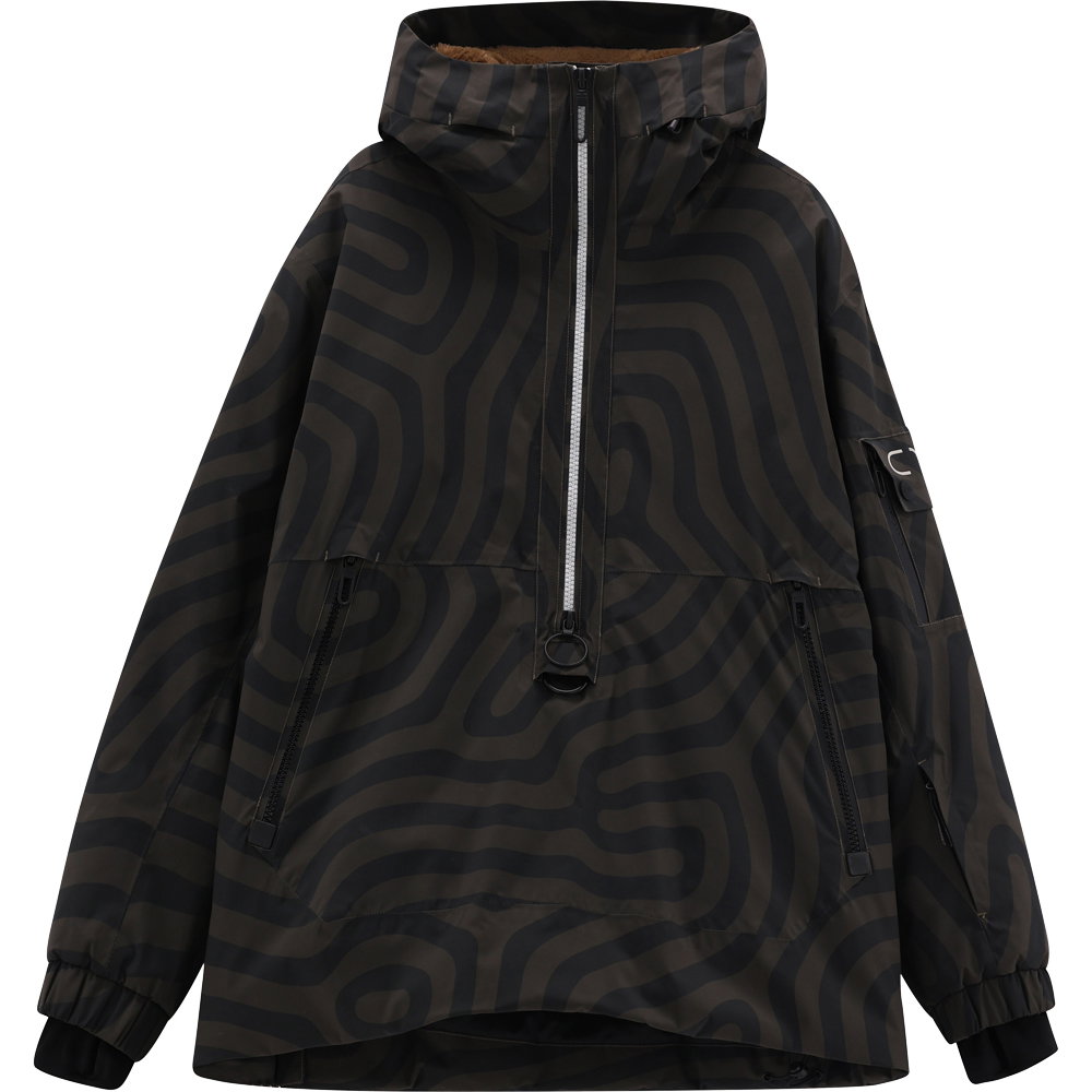 CMP - Fix Hood Skijacke Herren nero