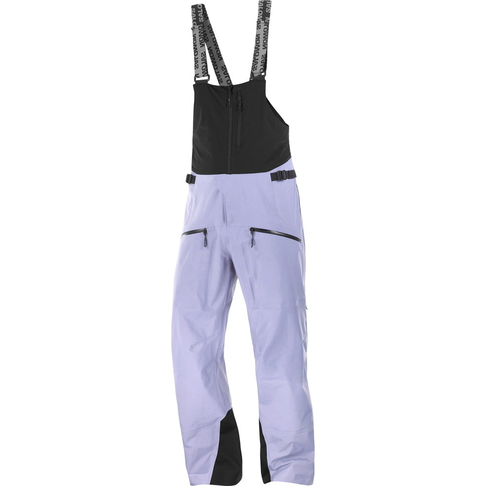Salomon - Absolute 3L Bib Hardshellhose Herren blue granite
