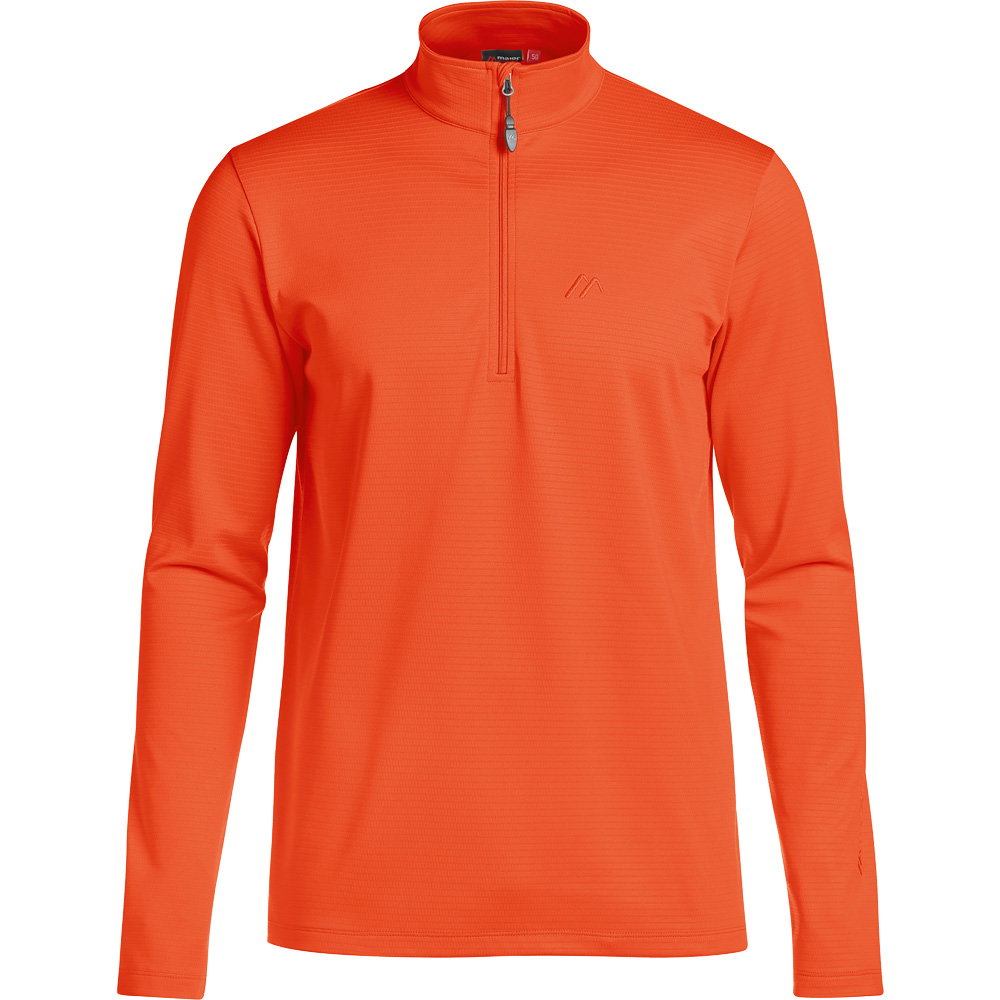 Maier Sports - Felix Pullover Herren siren red
