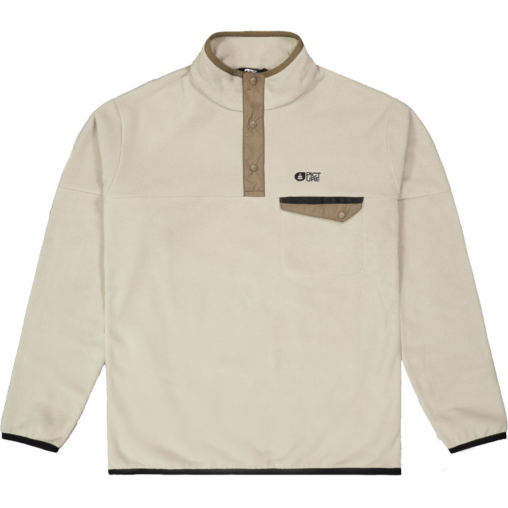 Picture - Arcca Fleecepullover Herren pure cashmere