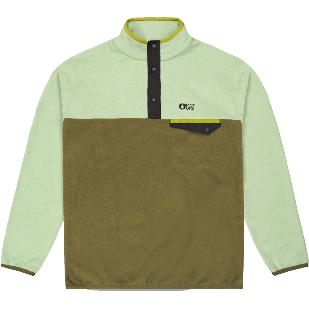 Picture - Arcca Fleecepullover Herren tobacco