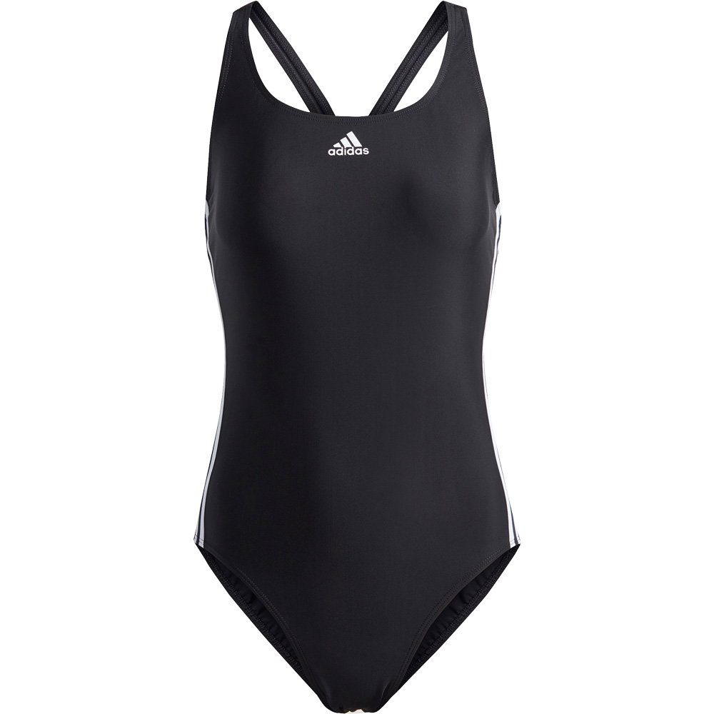 adidas - SH3.RO Classic 3-Streifen Badeanzug Damen schwarz weiß