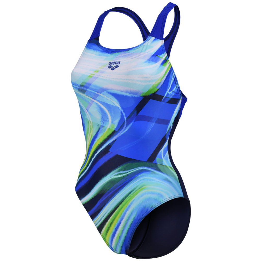 Arena - Visual Waves Badeanzug Damen navy