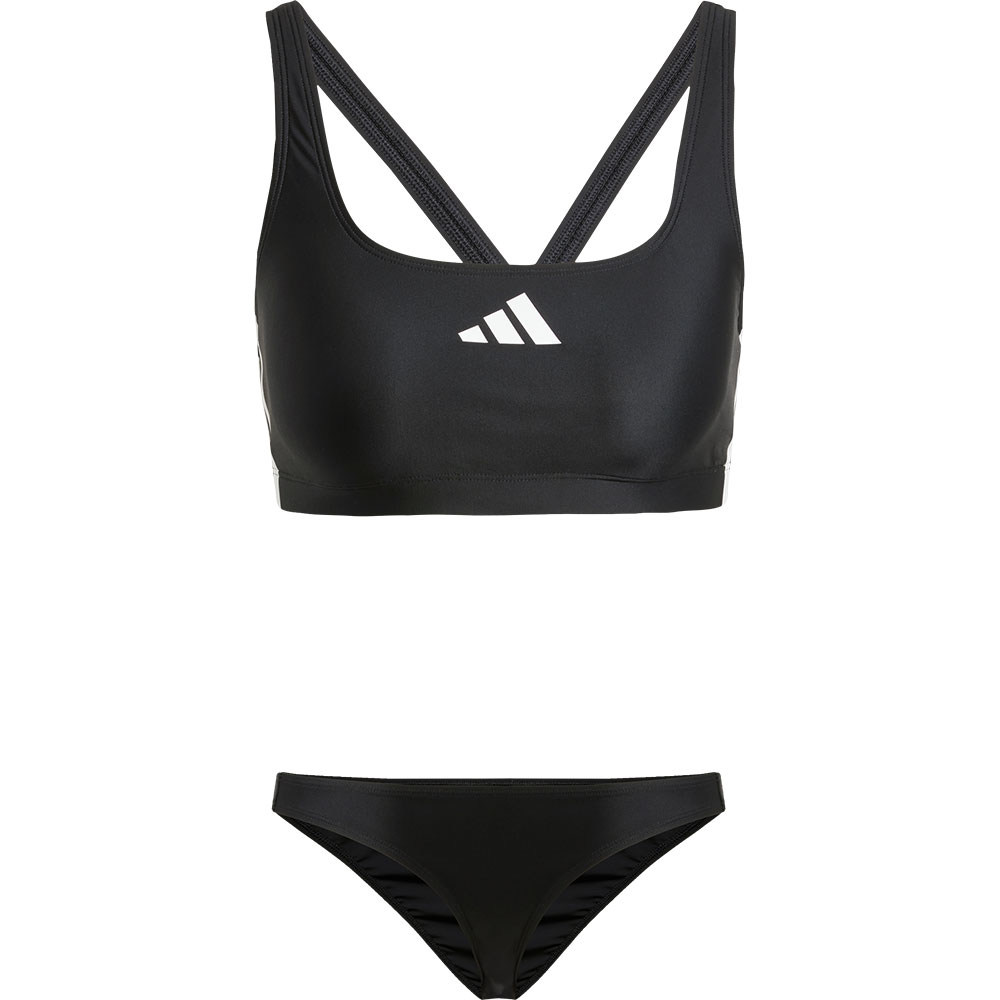 adidas - 3-Streifen V-Back Bikini Damen black