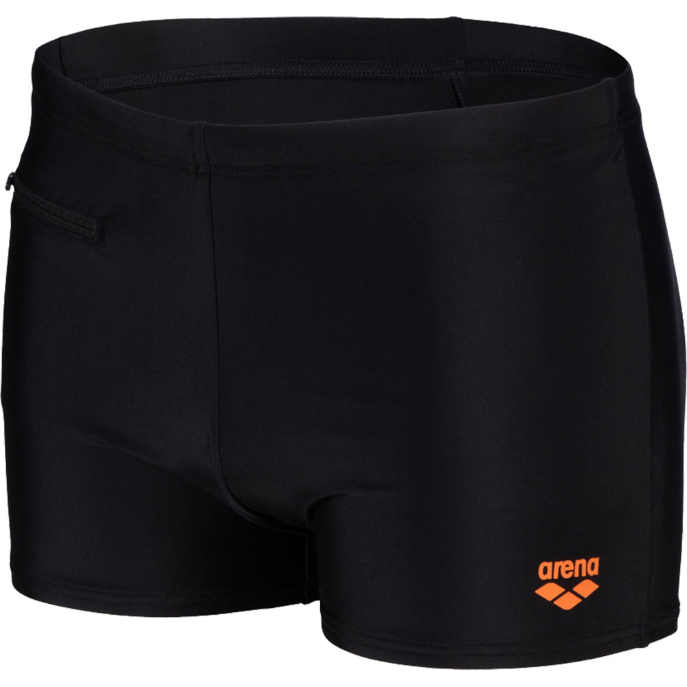 Arena - Zip Badehose Herren schwarz