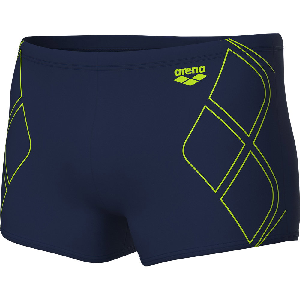 ARENA Herren Badeshorts Drawing – Badehose Mit UPF 50+ Für Schwimmen & Freizeit